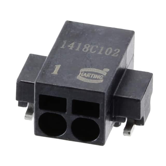 14010213102000 TERM BLK 2P SIDE ENT 2.54MM SMD