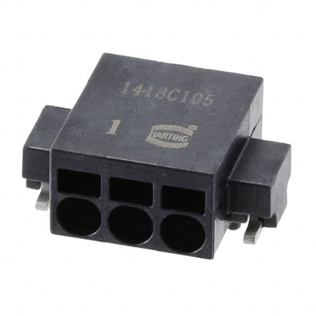 14010313102000 TERM BLK 3P SIDE ENT 2.54MM SMD
