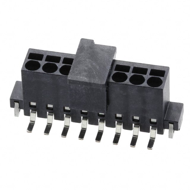 14010813101000 TERM BLK 8POS TOP ENT 2.54MM SMD
