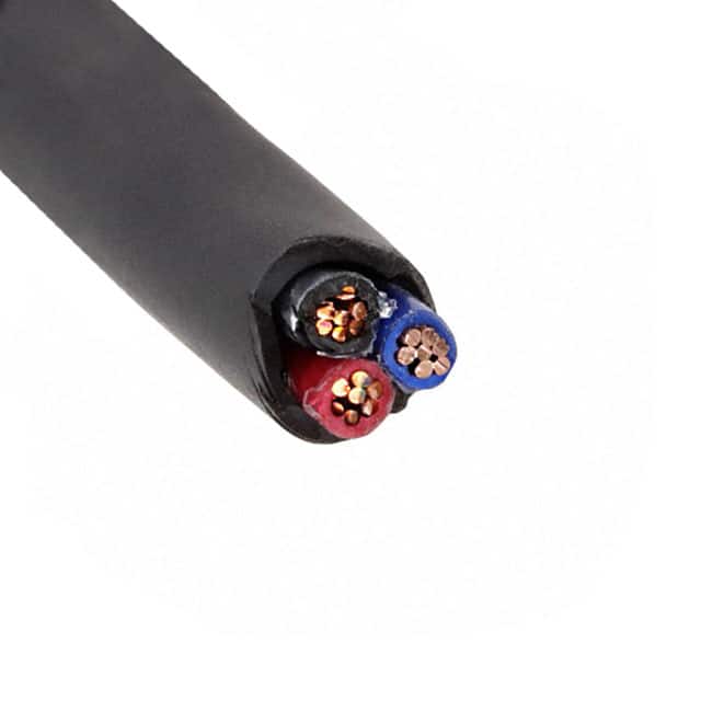 M3903 BK005 CABLE 3COND 10AWG BLACK 100'