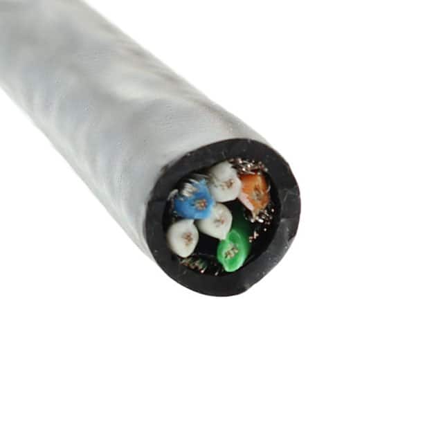 6456 BK002 MULTI-PAIR 6COND 22AWG BLK 500'