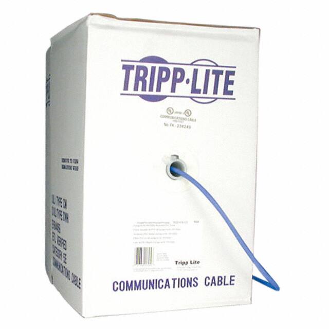 N222-01K-BL CABLE CAT6 8CON 23AWG BLUE 1000'