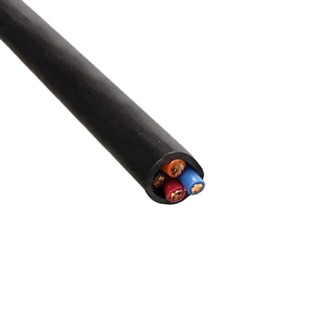 M39059 BK005 CABLE 2COND 12AWG BLACK 100'
