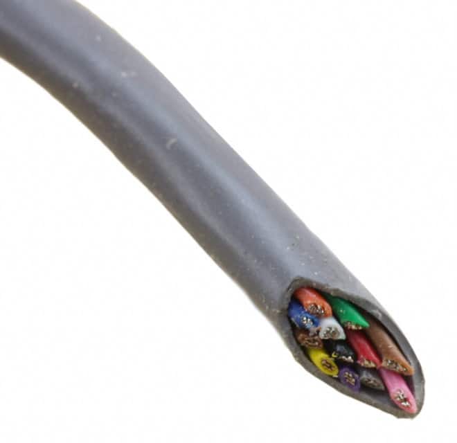 M33512 SL005 CABLE 12COND 18AWG SLATE 100'