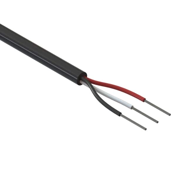 30-00374 CABLE 3COND 24AWG BLACK 1000'