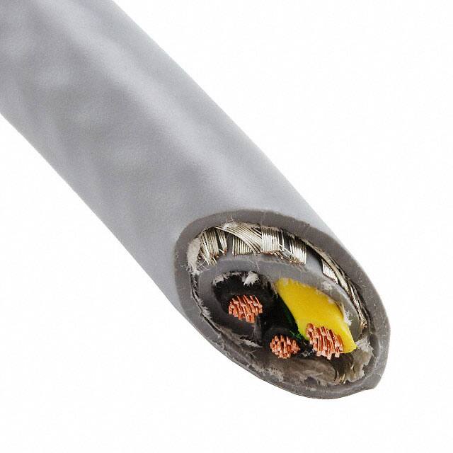 80121 SL005 CABLE 3CON 20AWG SLATE SHLD 100'