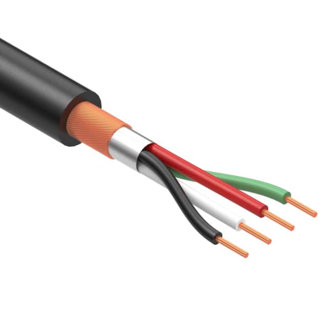 30-00176 CABLE 4COND 28AWG BLK SHLD 502'