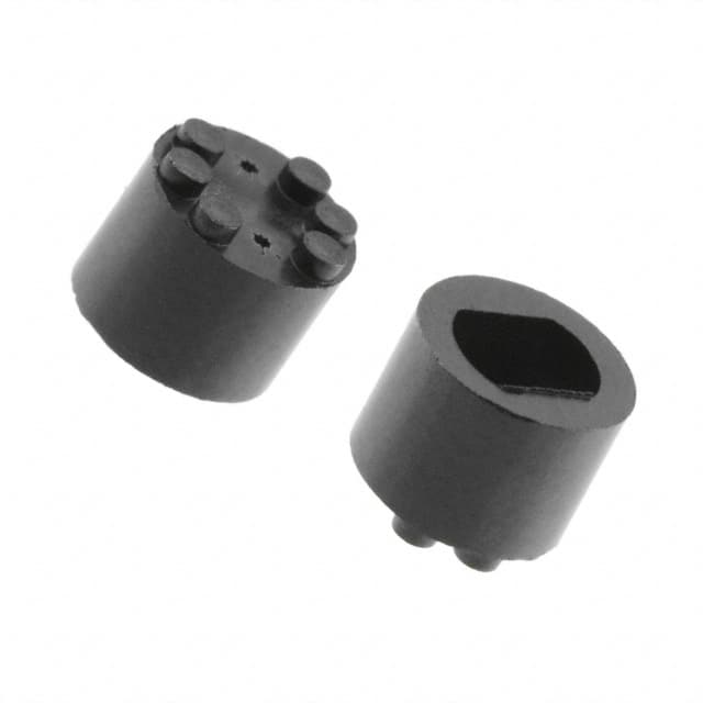 LTM-160 LED MOUNT 0.160" BLACK