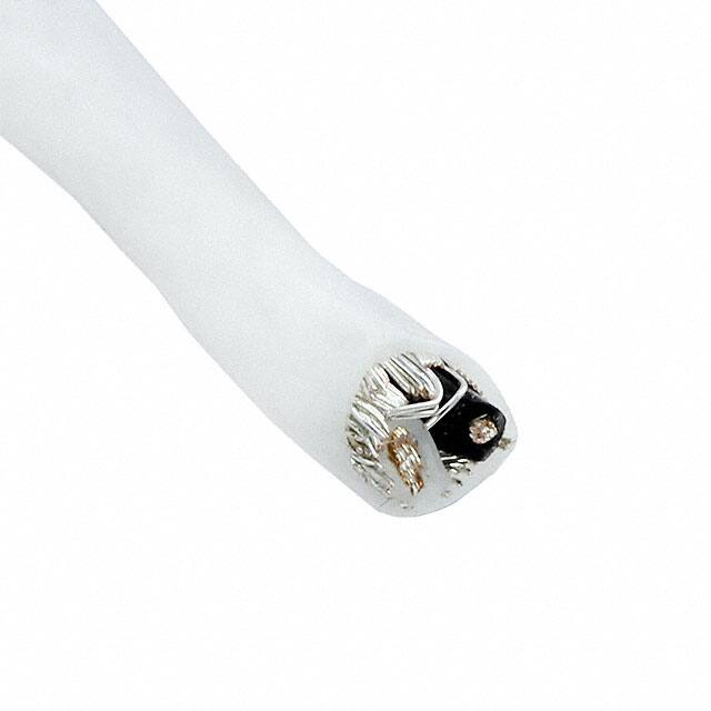 6622 WH005 CABLE 2COND 24AWG WHITE 100'