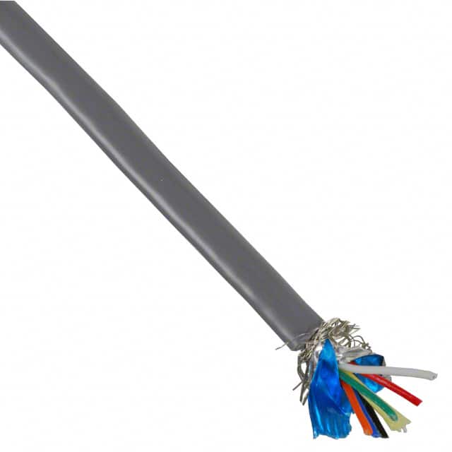 3466C SL005 CABLE 6CON 28AWG SLATE SHLD 100'