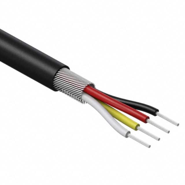 30-00217 CABLE 4COND 32AWG BLK SHLD 1000'