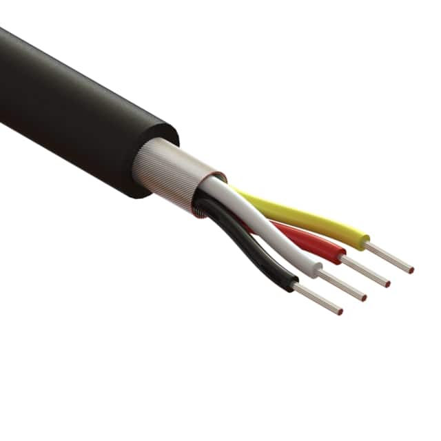 30-00492 CABLE 4COND 26AWG BLK SHLD 502'