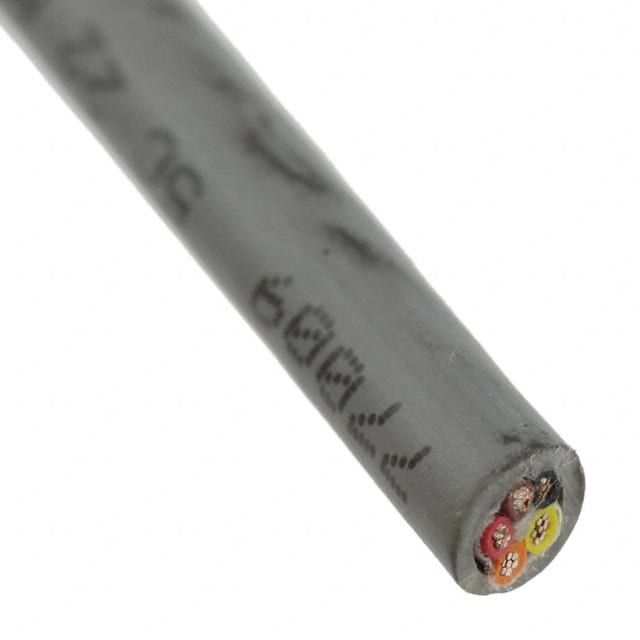 77003 SL005 CABLE 5COND 24AWG SLATE 100'