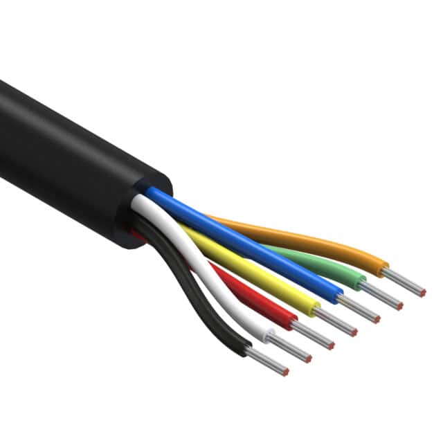 30-01304 CABLE 7COND 22AWG BLACK 502'