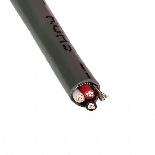 C0741A.46.10 CABLE 3CON 24AWG GRAY SHLD 5000'