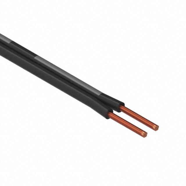 30-00007 CABLE 2COND 18AWG BLACK 1000'