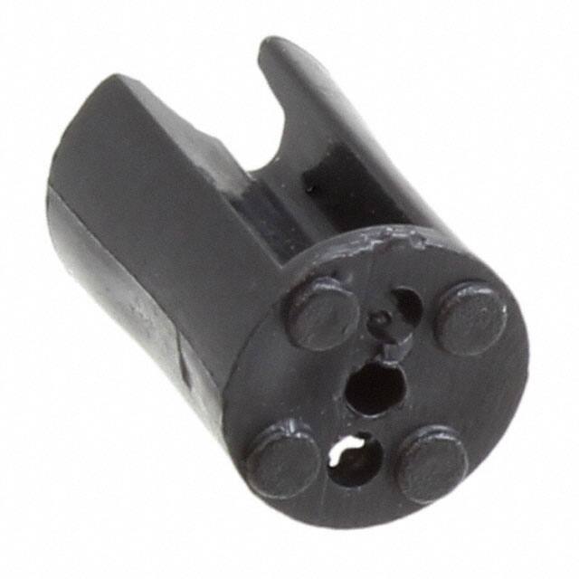 STD_280_BLK LED HOLDER TRI-LEAD BLACK