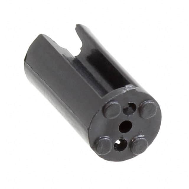 STD_370_BLK LED HOLDER TRI-LEAD BLACK