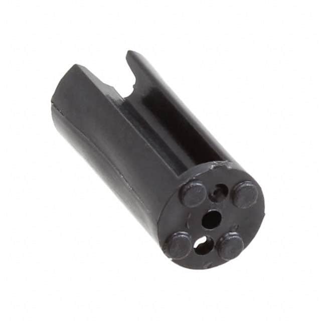 STD_430_BLK LED HOLDER TRI-LEAD BLACK