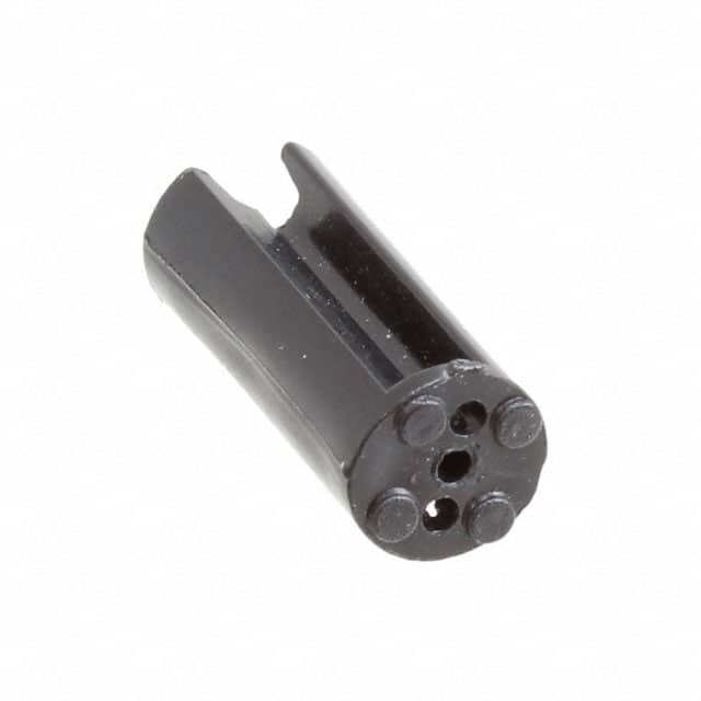 STD_460_BLK LED HOLDER TRI-LEAD BLACK