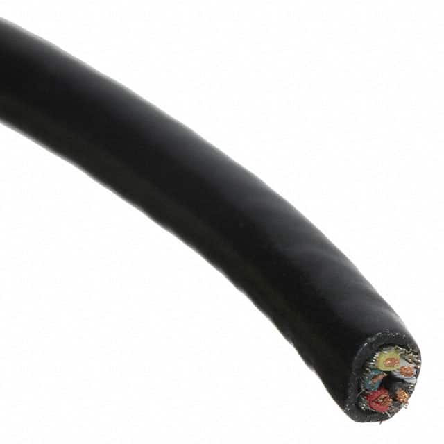 2710/5 CABLE 5COND 30AWG BLK SHLD 100'