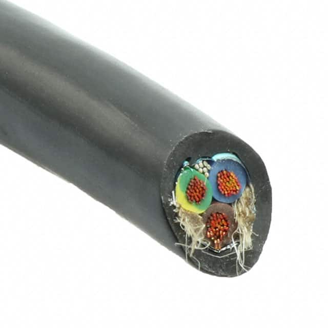 19401 010250 CABLE 3COND 18AWG BLK SHLD 250'