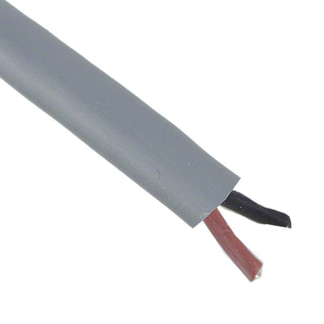 77001 SL005 CABLE 2COND 24AWG SLATE 100'