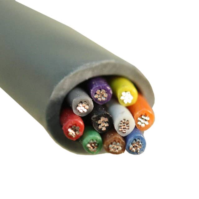 C4071A.18.10 CABLE 10COND 22AWG GRAY 500'