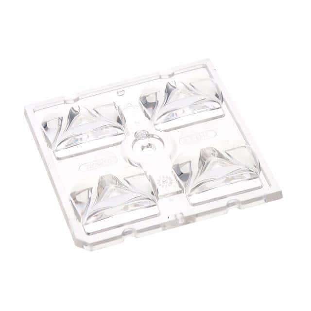 C17829_STRADA-2X2-5050-LW1 LENS SQUARE CLEAR SCREW