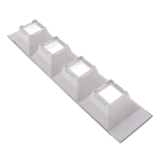 C18414_DAISY-4X1-SHD-MET-MATT SHADERECTANG4 POS182.0 X 40.0MM