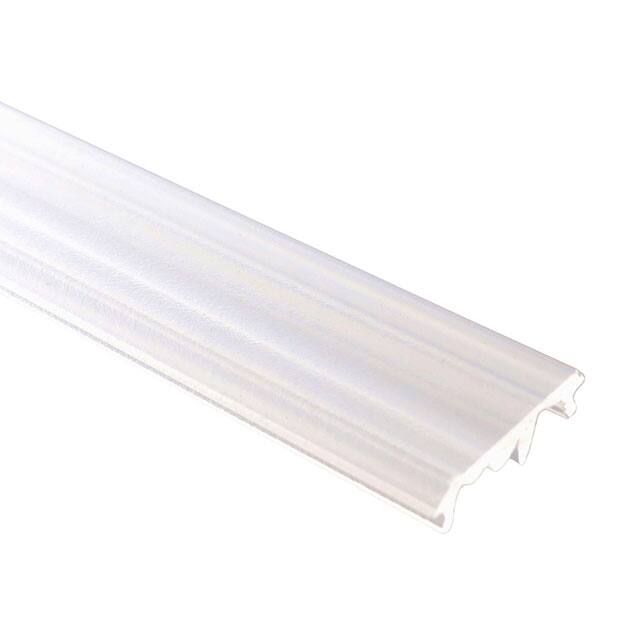 F16859_LINDA-ZT25 LENS WHITE ASYMMETRICAL SNAP-IN