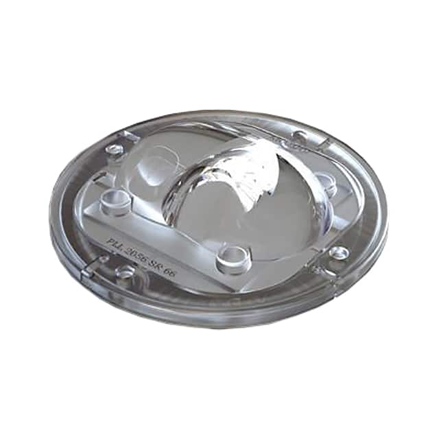 PLL2056SR66 LENS CLR 70X135DEG ELLIP/OVAL