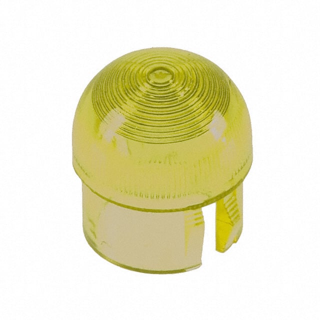 4347 LENS YELLOW WIDE SNAP-IN