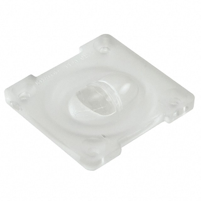 PLAL0177 LENS CLR 155X120DEG ELLIPIT/OVAL