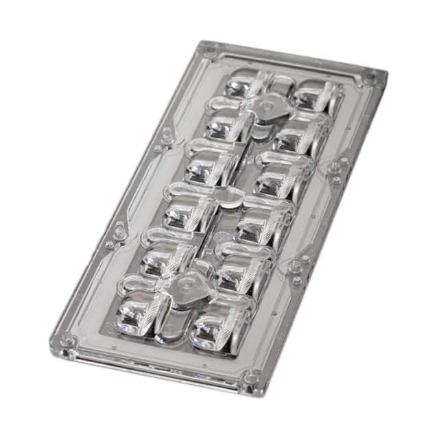 CS15223_STRADA-IP-2X6-T2-C-90 LENS CLEAR ASYMMETRICAL SCREW