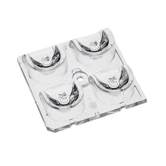 C17245_STRADA-2X2-5050-FR LENS CLEAR ASYMMETRICAL SCREW