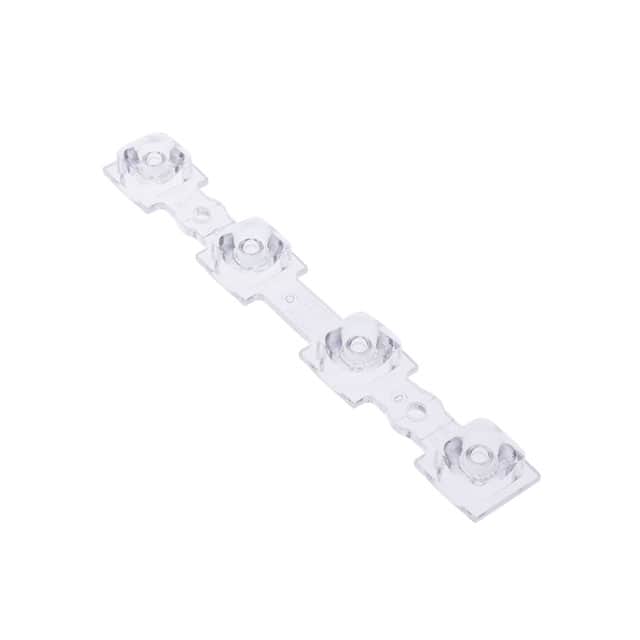 C17819_DAISY-4X1-M-US LENS CLR 35DEG WIDE SCREW SNAP