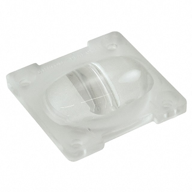 PLAL0144 LENS CLR 160X120DEG ELLIPIT/OVAL