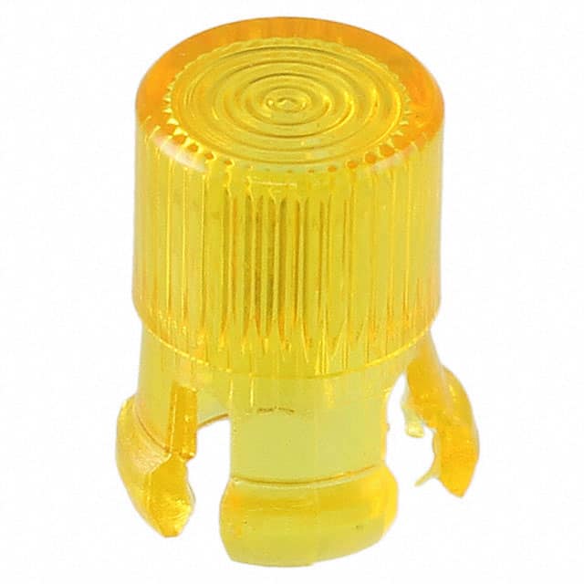 CLF_280_ATP LENS AMBER FRESNEL RING SNAP IN