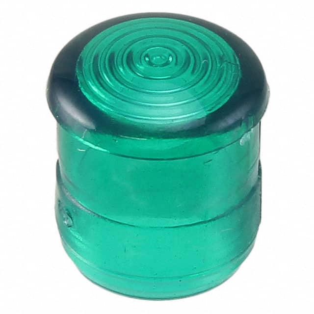 CMC_321_GTP LENS GREEN PANEL MOUNT SNAP-IN