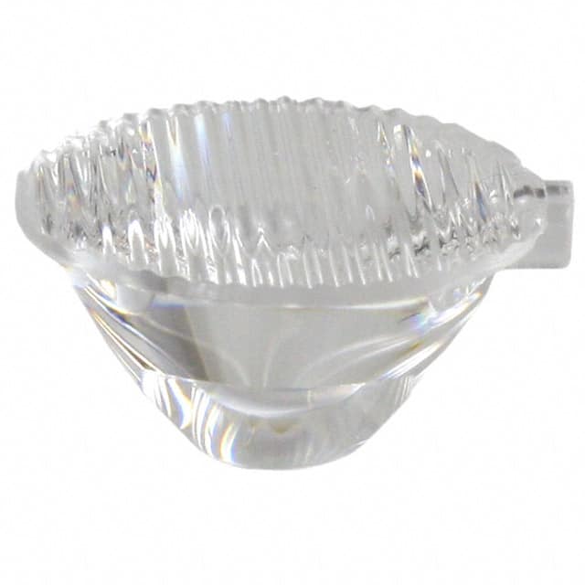 10003/L25 LENS CLR ELLIPTICAL/OVAL SNAP-IN