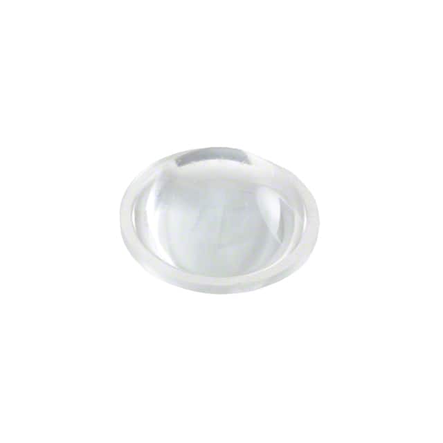 3917 CONVEX PLASTIC LENS WITH EDGE -