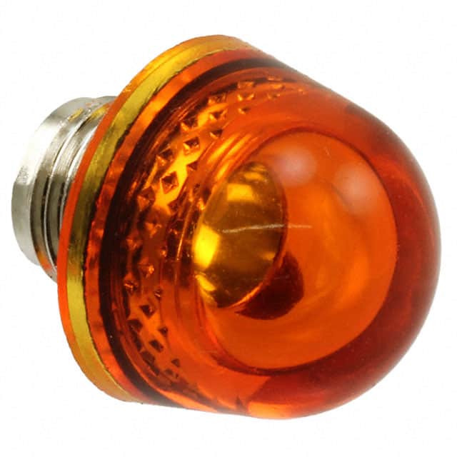 1280933003 LENS AMBER PANEL MOUNT THREADED