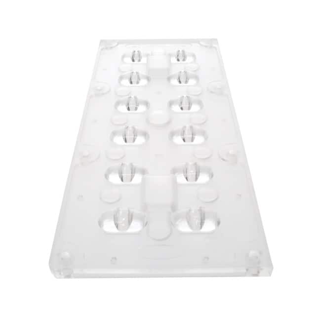 PLL120008 LENS CLR 160X110DEG ELLIP/OVAL