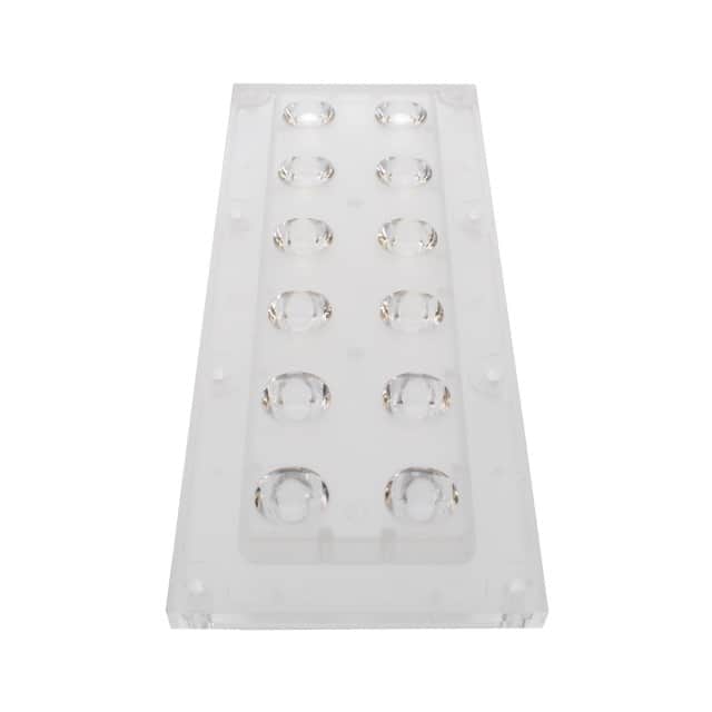 PLL120002TR LENS CLR 34DEG ELLIPT/OVAL SCREW