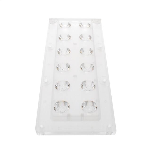 PLL120001TR LENS CLR 15DEG ELLIPT/OVAL SCREW