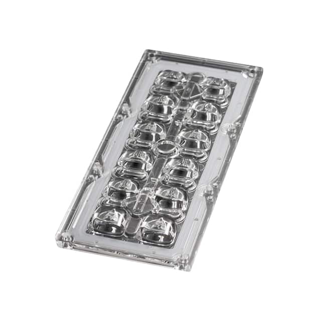 CS15671_STRADA-IP-2X6-DWC-B LENS CLEAR ASYMMETRICAL SCREW