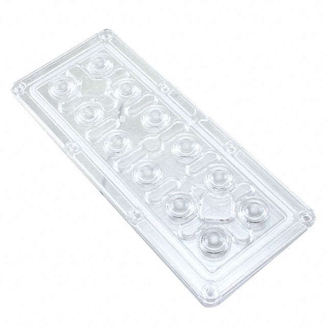 CS15870_STRADA-IP-2X6-T2-L LENS CLEAR ASYMMETRICAL SCREW