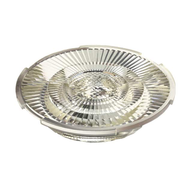 PLL2008NA LENS CLEAR 18DEG FRESNEL RING