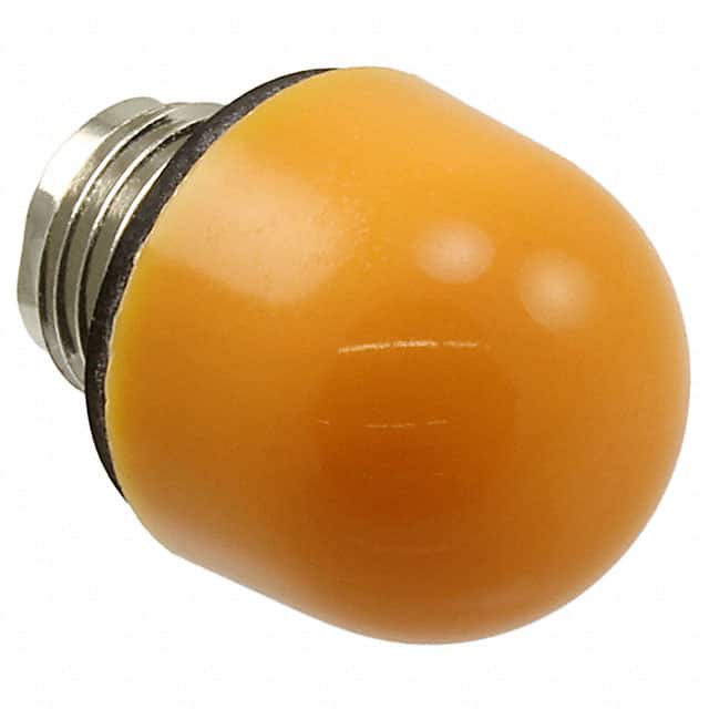 1010973003 LENS AMBER PANEL MOUNT THREADED